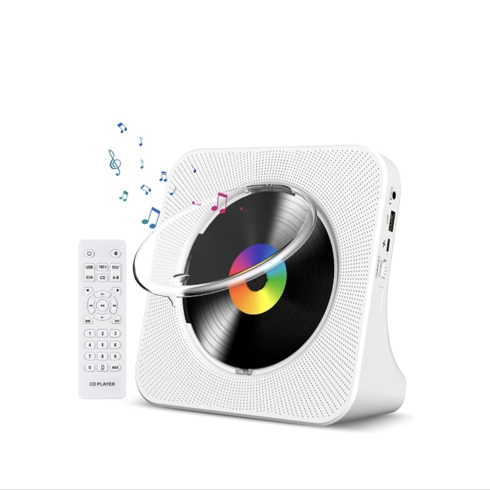 Gueray CD Player Portable Bluetooth- NIB